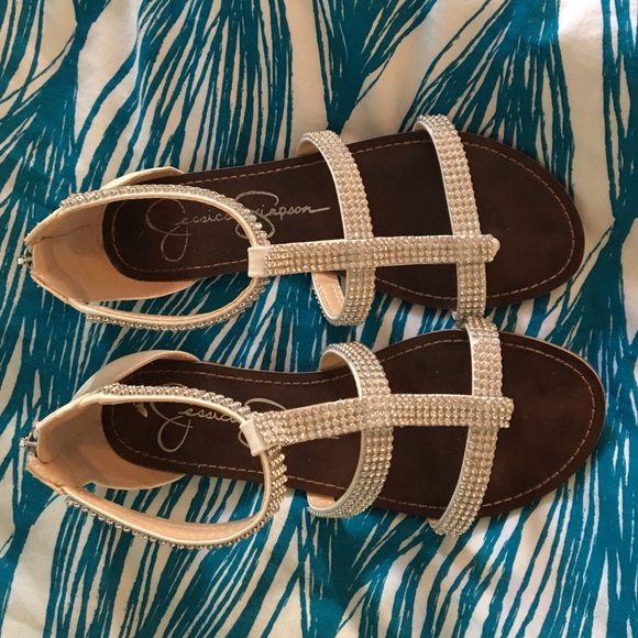 COPY - Jessica Simpson Rhinestone Sandals - Picture 4 of 4